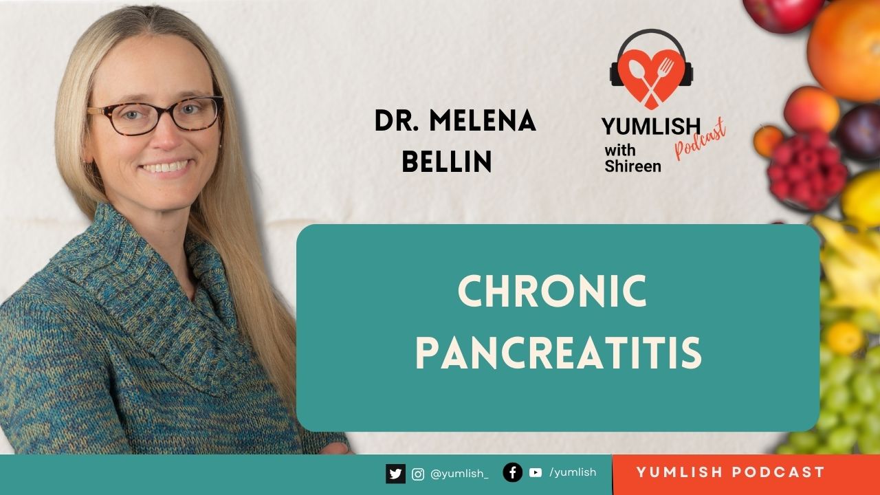 dr melena bellin chronic pancreatitis green sweater blonde hair glasses smile
